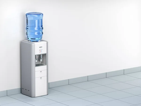 Freestanding Water Dispenser Room — Stock Photo, Image