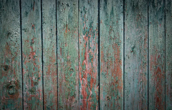 Color verde madera vieja — Foto de Stock