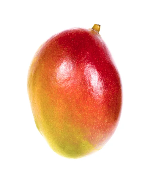 Mogen Mango Isolerad Vit Bakgrund — Stockfoto