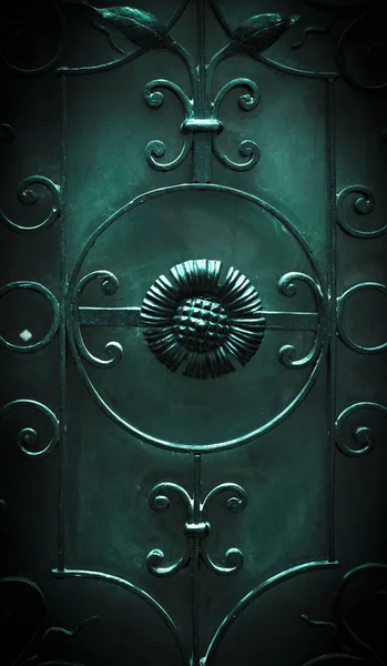 şık sahte kapı elementleri yakın plan