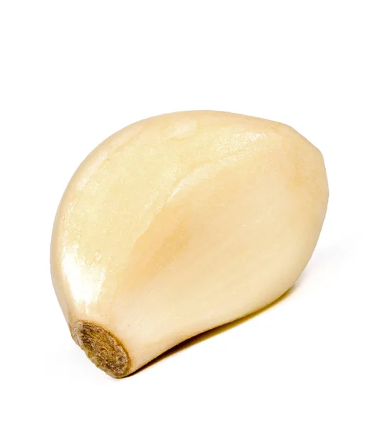 Fresh Garlic Isolated White Background — Stock Photo, Image