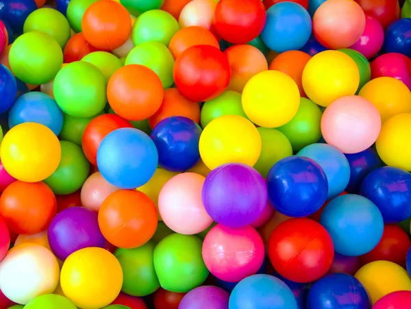 Muchas Bolas Diferentes Colores — Foto de Stock