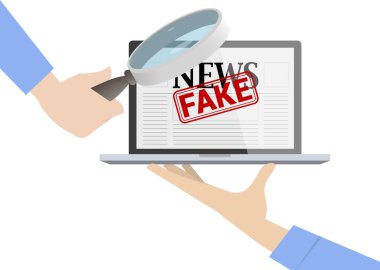 Provide Fake News Concept. clipart