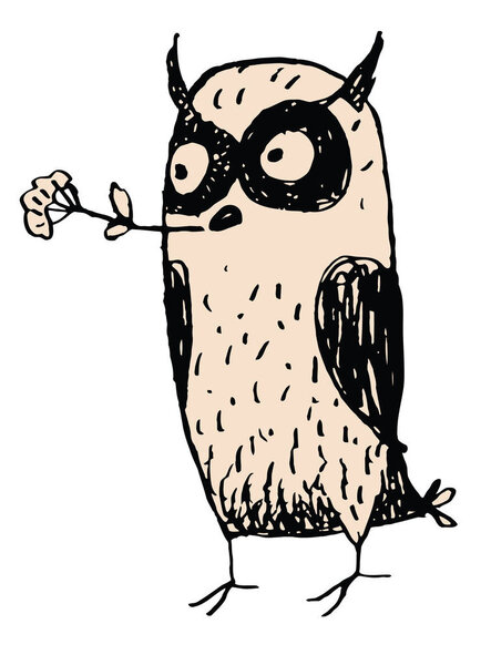 Смешная сова
.