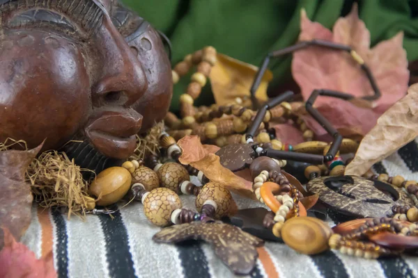 Artefatos Jóias Africanas Camarões Poderes Juju Magia Negra — Fotografia de Stock