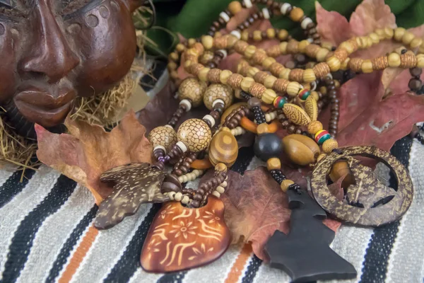 Artefatos Jóias Africanas Camarões Poderes Juju Magia Negra — Fotografia de Stock