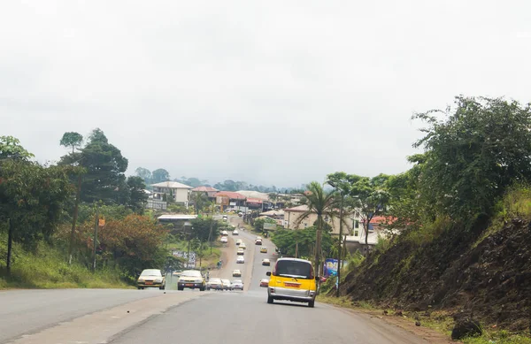 Ruas Dos Camarões Região Sudoeste Chamada Terra Ambazónia — Fotografia de Stock