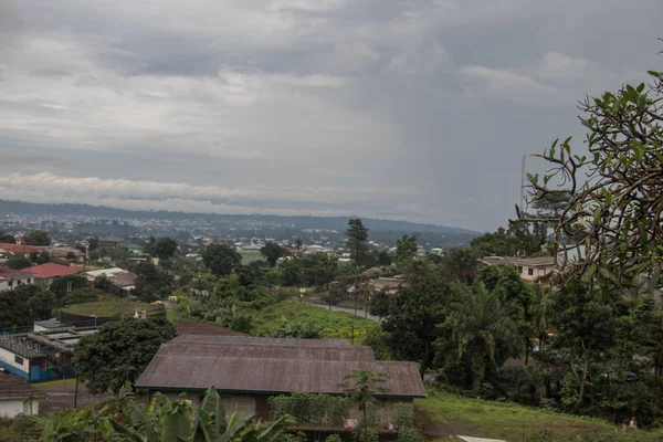 Hermosa Vista Ciudad Buea Parte Noroeste Camerún Llamada Ambazonia — Foto de Stock