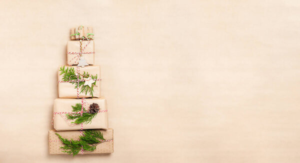 Готовлюсь к рождественским праздникам. Упаковка подарков