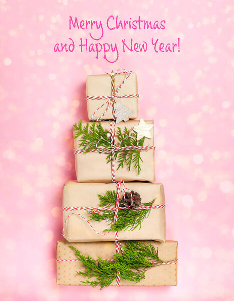 Готовлюсь к рождественским праздникам. Упаковка подарков