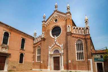 VENICE, İtalya - 15 Haziran 2016 Madonna del Orto Venedik Kilisesi