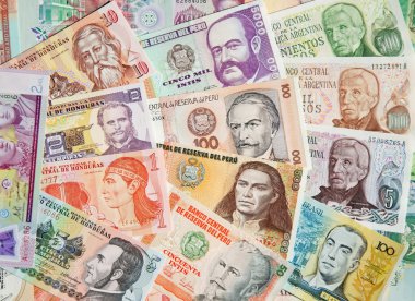 Güney Amerika banknotlar