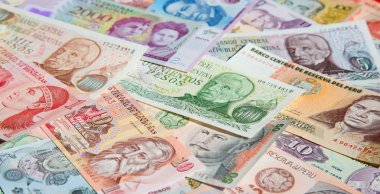 Güney Amerika banknotlarının çeşitliliği