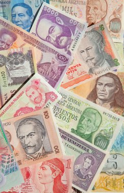 Güney Amerika banknotlar