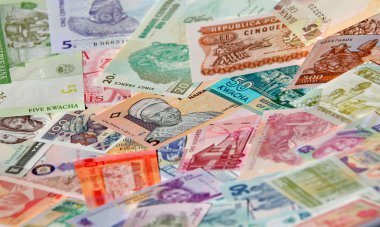 birçok Afrika banknotlar