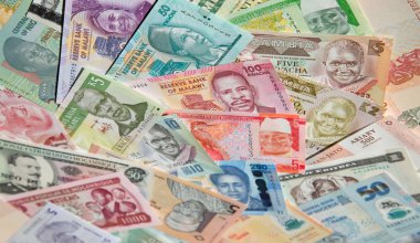 birçok Afrika banknotlar