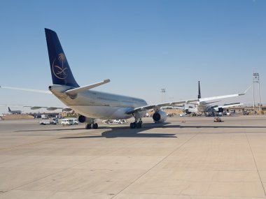 Riyad King Khalid havaalanına