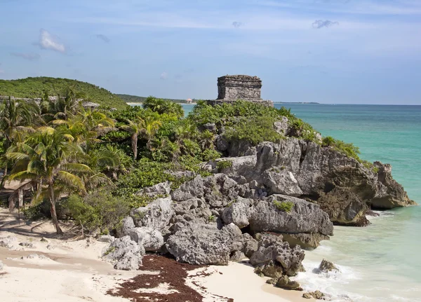 Майя фортеця і храм — стокове фото