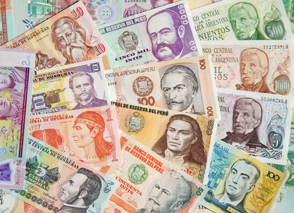 Південноамериканська банкнот — стокове фото