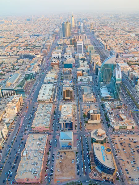 Riyad şehir merkezinin görünümü — Stok fotoğraf