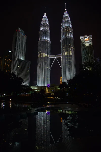 Bliźniacze wieże Petronas — Zdjęcie stockowe