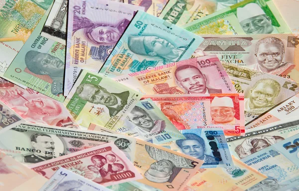 birçok Afrika banknotlar