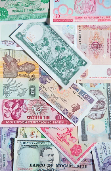 Afrika banknotlar çeşitli