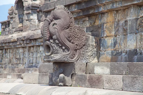 Templo de borobudur na indonésia — Fotografia de Stock