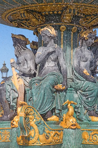 Площадь Согласия в Париже — стоковое фото