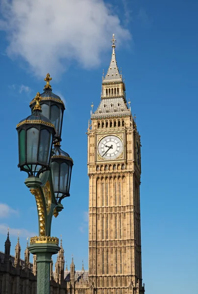 Słynnego big Bena zegar — Zdjęcie stockowe