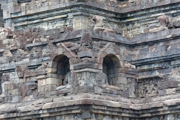 Borobudur tempel op Java eiland — Stockfoto