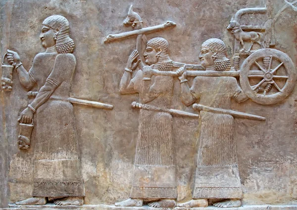 Starożytny kamienny sumeryjski — Zdjęcie stockowe