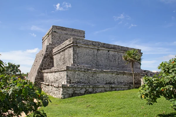 Fortezza Maya e tempio — Foto Stock