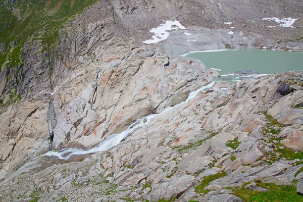 Красиві Рони льодовик — стокове фото