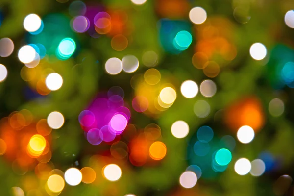 Defocused lights of Christmas — Stock Photo, Image