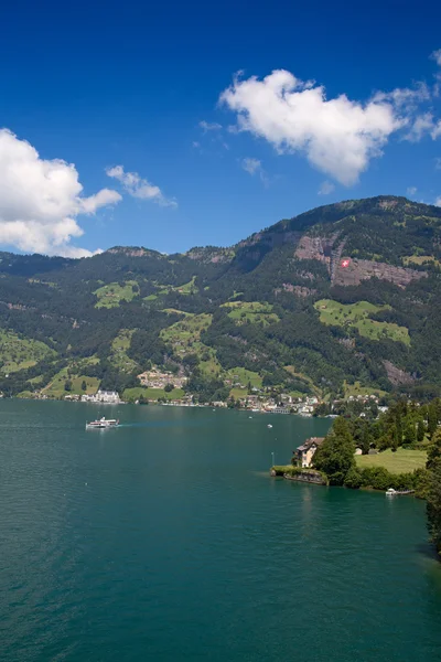 Масив на швейцарські Альпи — стокове фото