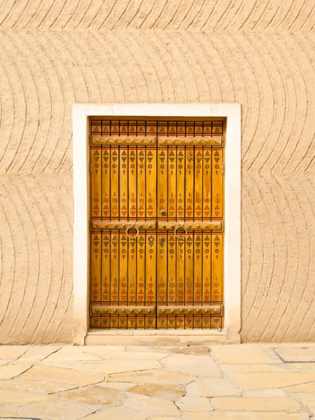 Tradycyjne drzwi arabski — Zdjęcie stockowe
