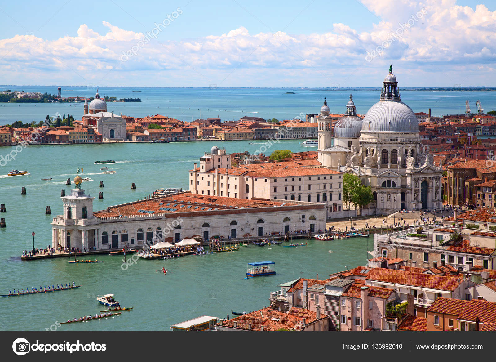 Aerial view of the Venice city — Stock Photo © swisshippo 133992610