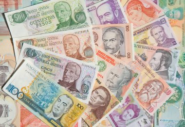 Güney Amerika banknotlar