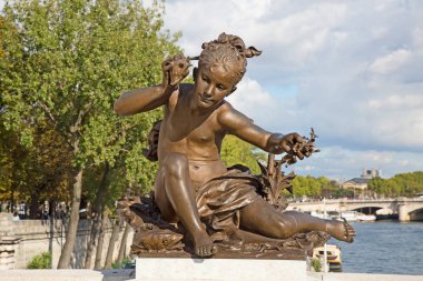 Paris'teki Köprü alexandre III