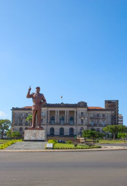Maputo Michel Samora heykeli