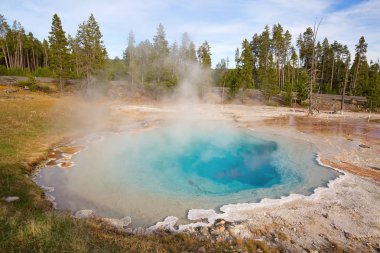 Sıcak havuzu Yellowstone Milli Parkı