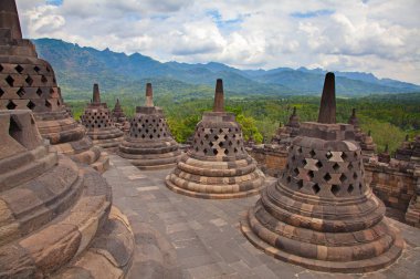 Borobudur Tapınağı Endonezya
