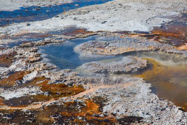 Sıcak havuzu Yellowstone Milli Parkı
