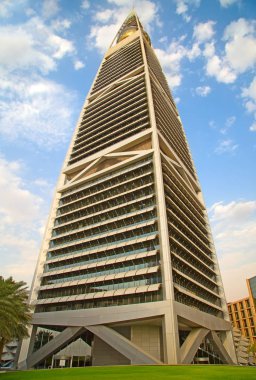 Al Faisaliah tower facade  clipart