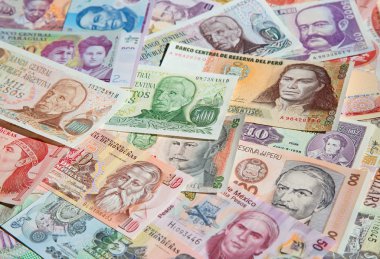 Güney Amerika banknotlar