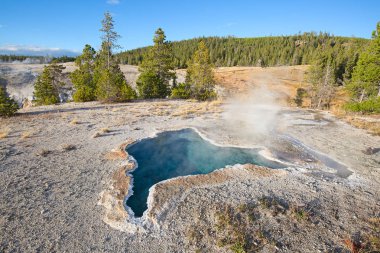 Sıcak havuzu Yellowstone Milli Parkı