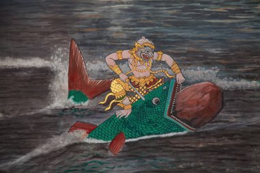 Tay duvar boyama