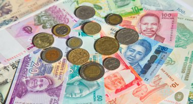 Afrika banknotlarının çeşitliliği