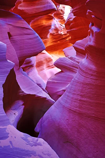 Antelope canyon in de buurt van pagina — Stockfoto